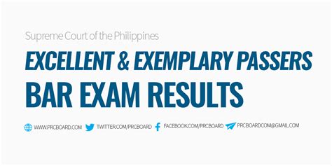 EXCELLENT & EXEMPLARY PASSERS: 2022 Bar Exam .